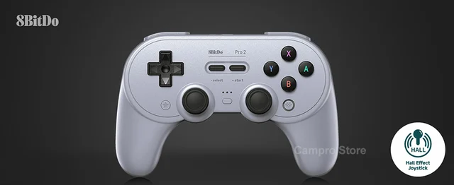 8bitdo-pro 2 bluetoothワイヤレスコントローラー,ホール効果