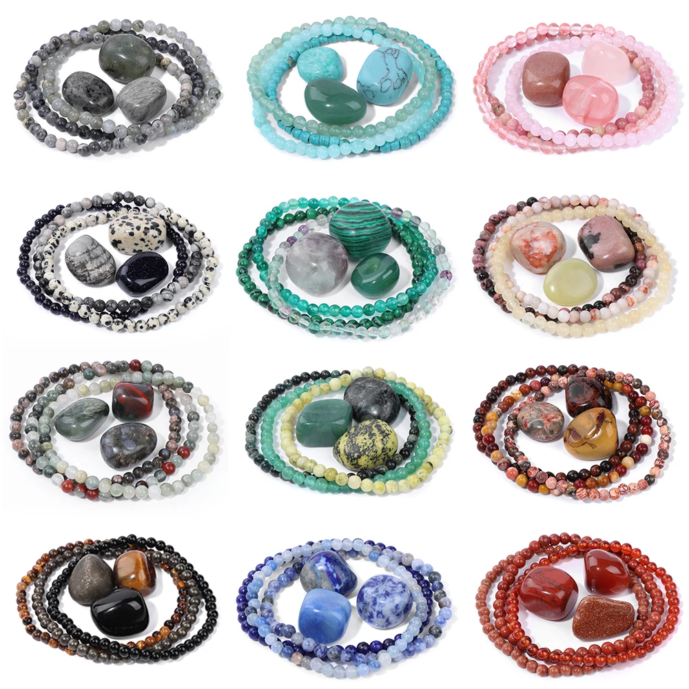Malahill Natural Butter Jade Beads – 8mm Faceted Rondelle Stone Beads For Bracelet & Necklace Making, 5 Strands + Stretch Cord Included - View #9