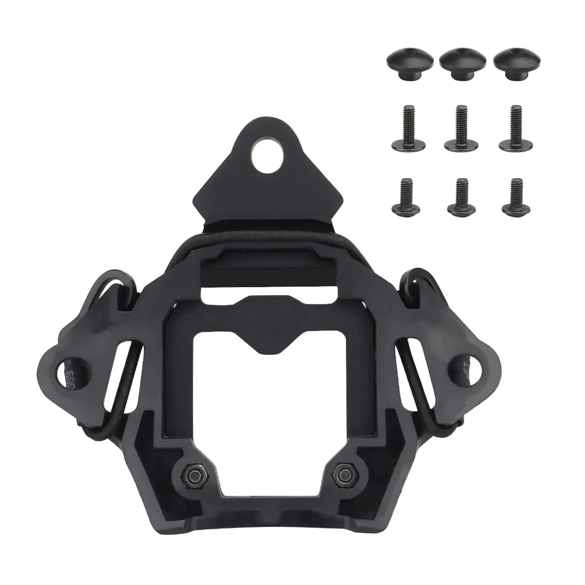 BOOIU NVG 마운트 VAS 슈라우드 전술 빠른 헬멧 전송 베이스, 스포츠 카메라 브래킷 베이스, 헬멧 에어소프트 사냥 액세서리