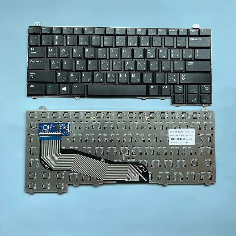 E5440 Tastiera Araba Latina Usa Per Laptop Dell Latitude E5440 Y4H14 Ar/La Teclado
