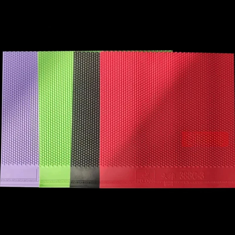 DAWEI 388C-3 Short Pimples OX Table Tennis Rubber Colorful ITTF Approved Ping Pong Ruuber without Sponge Table Tennis Cover