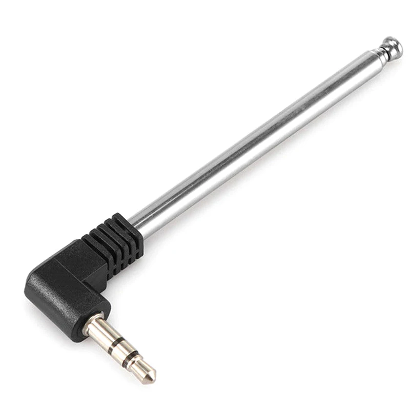 Cell Phone Signal Booster Antenna 3.5mm Universal Retractable FM Mobile Phone Car Auto Radio Telescopic Antenna 433-760 MHz Interior Parts Car Accessories