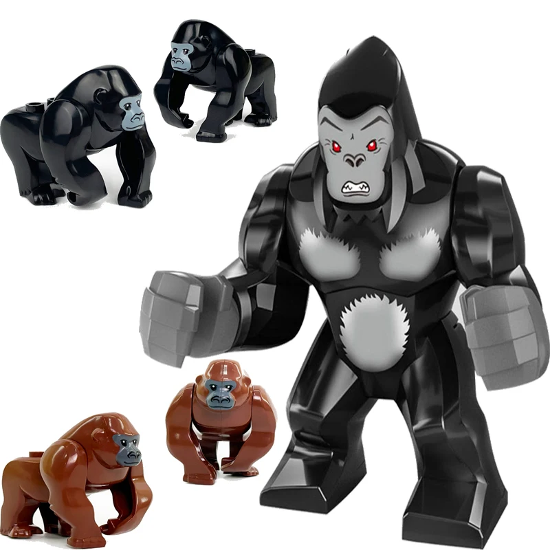 Animal Cartoon Figures Building Block Set - Fun and Educational Toy for Children - Perfect Christmas Gift