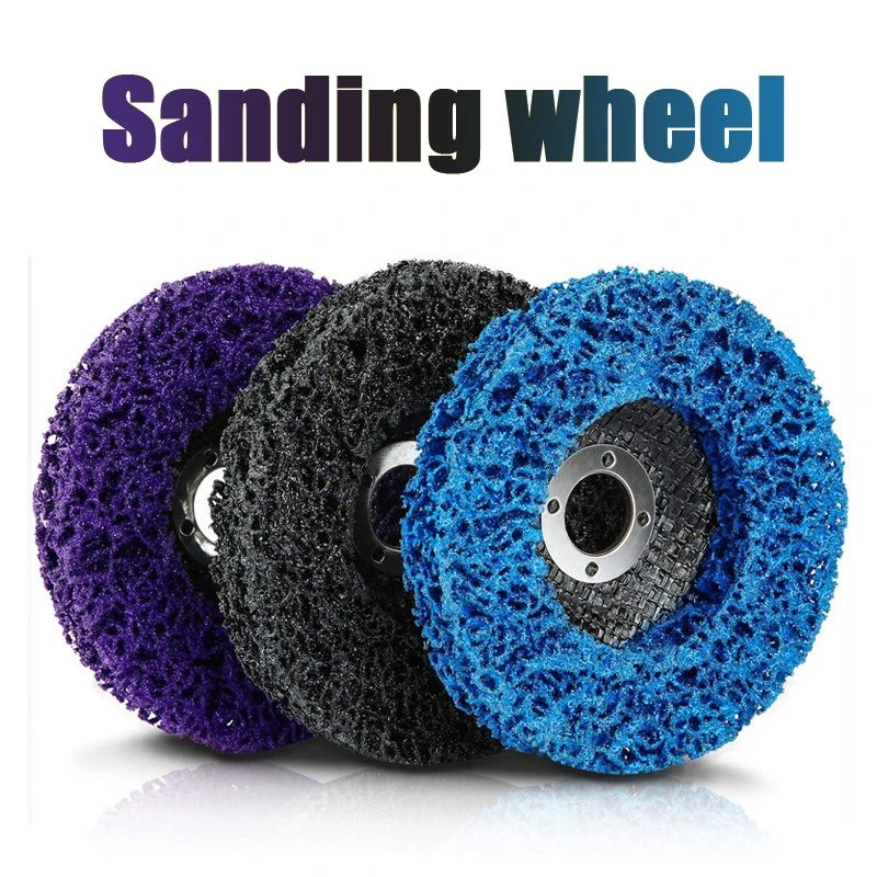 3 Pcs 125mm Sanding Disc Abrasive Polishing Wheel Paint Rust Remover