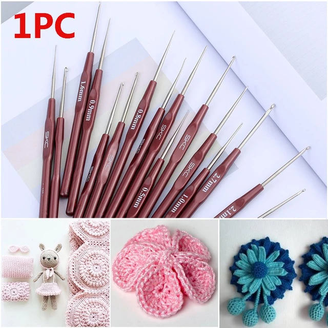 0.5mm-2.5mm 1pcs Crochet Hooks Needles Small Lace Yarn Weave Knitting Needles  Hook For Dolls Tools 16 Sizes Hooks For Knitting - AliExpress