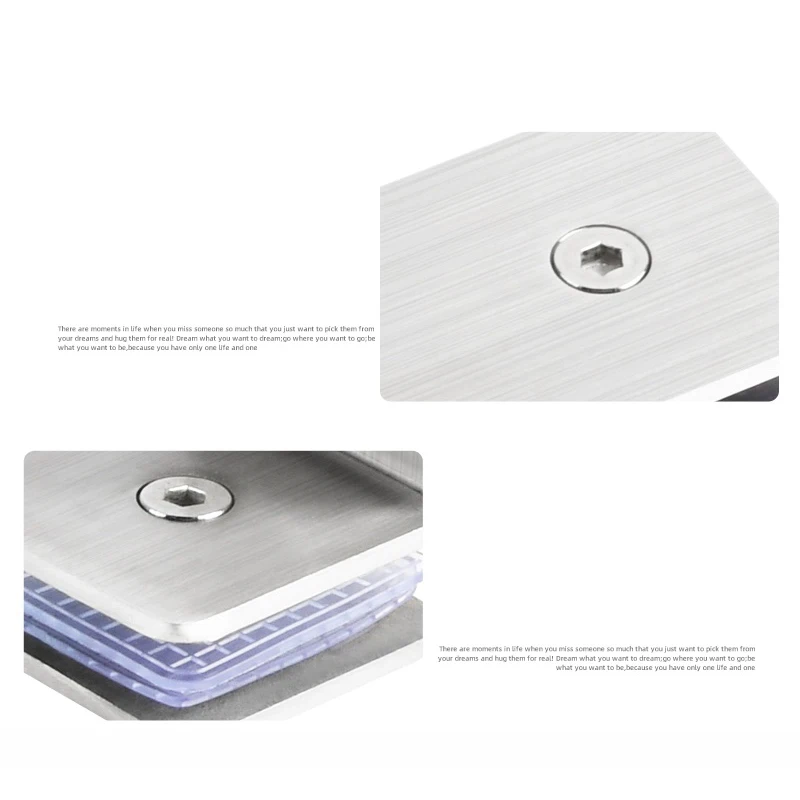 Ss304 Glass Connection Clip Bathroom Fixed Angle Code Bathroom Clip Shower Room Accessories Fixed Code Partition