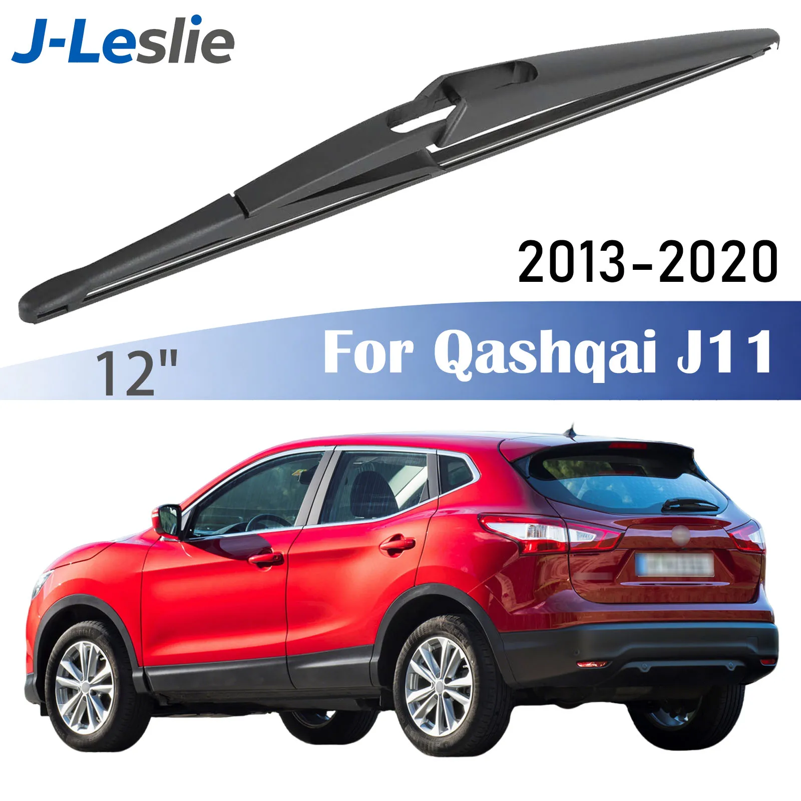 12" Rear Wiper Blade For Nissan Qashqai J11 2013-2020 Windshield Windscreen Wipers Washer Window Rain Brushes Car Accessories