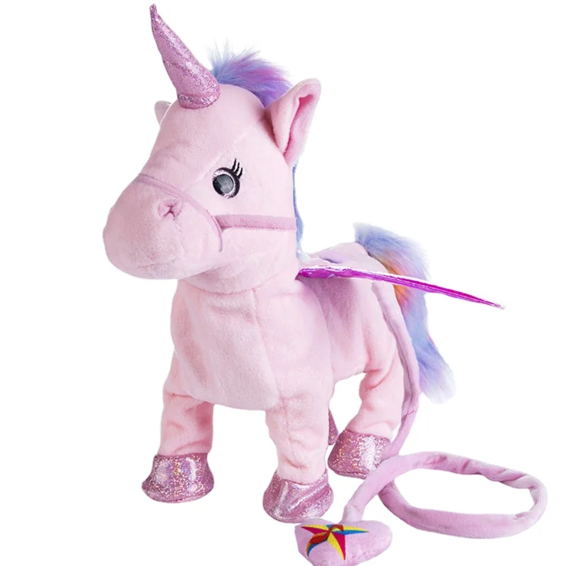 Funny Electric Walking Unicorn Plush Toy