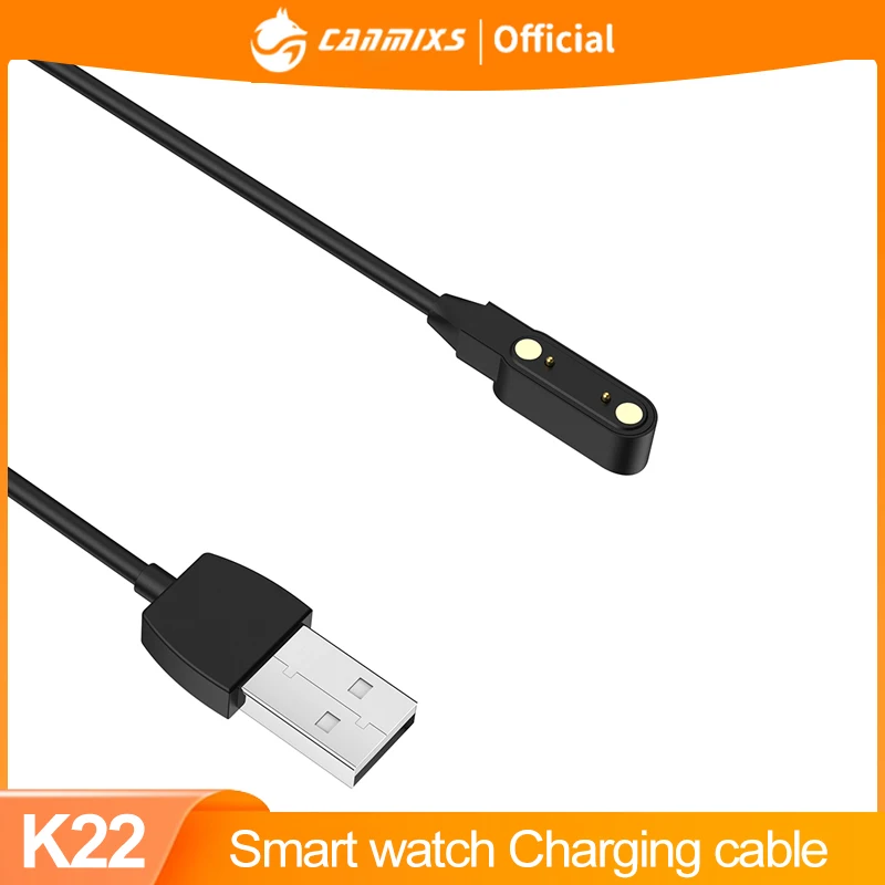 Tanie K22 ładowarka do inteligentnego zegarka kabel