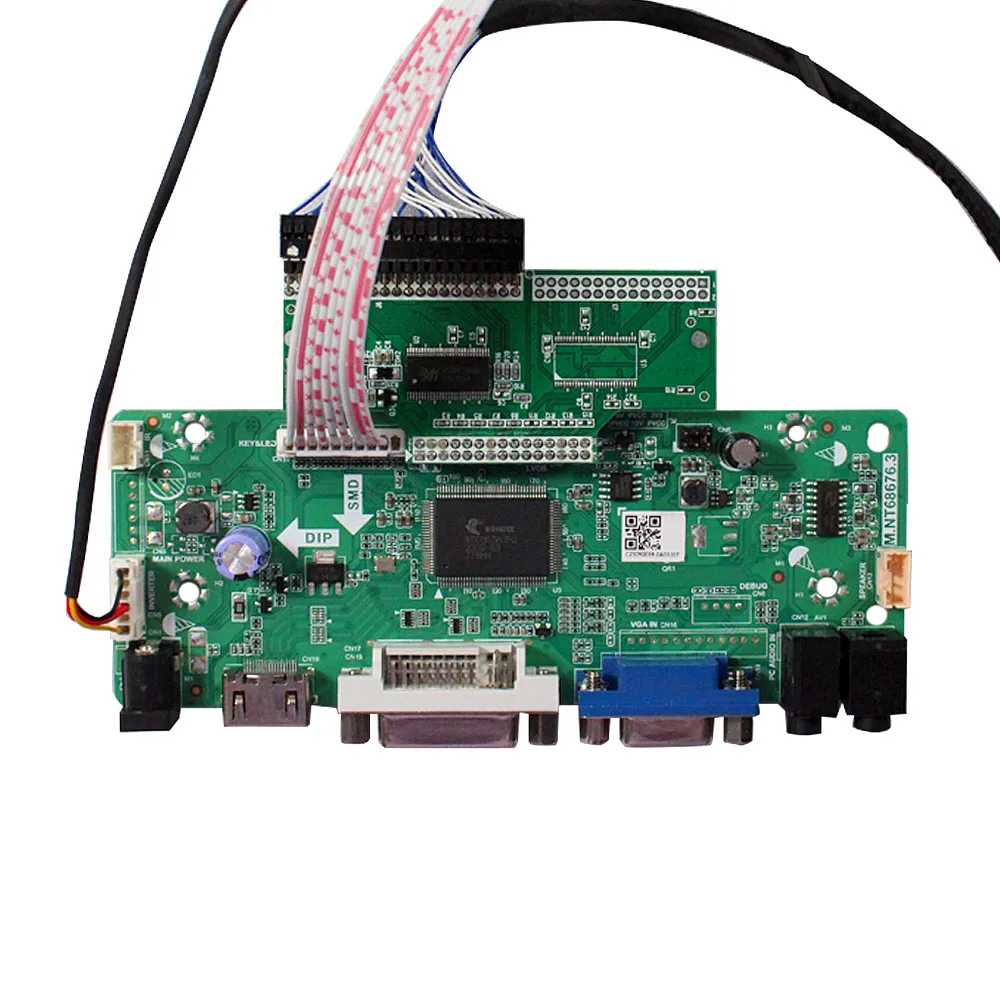 10.4인치 640x480 G104V1-T03 CMOS 31핀 IPS TFT LCD 디스플레이용 HD-MI DVI VGA 오디오 보드
