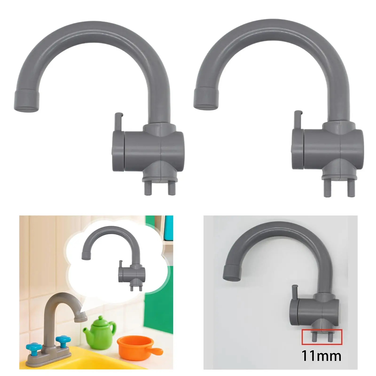 Simulation Kitchen Faucet Toy Supplies Role Play Pretend Play for Birthday Gift Party Simulation Kitchen Faucet Toy Supplies Role Play Pretend Play for Birthday Gift Party