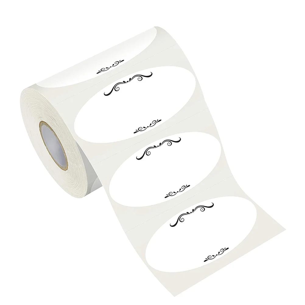 Stickers Canning Label Adhesive Canned Labels Self-adhesive Packaging Copper Plate for Jar Simple Sealing Printable