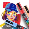 1pcs Japan UNI POSCA Acrylic Marker Pen PC-3M 0.9mm-1.3mm Water-based Pen POP Advertising Poster Graffiti 24 Color Art Painting 2