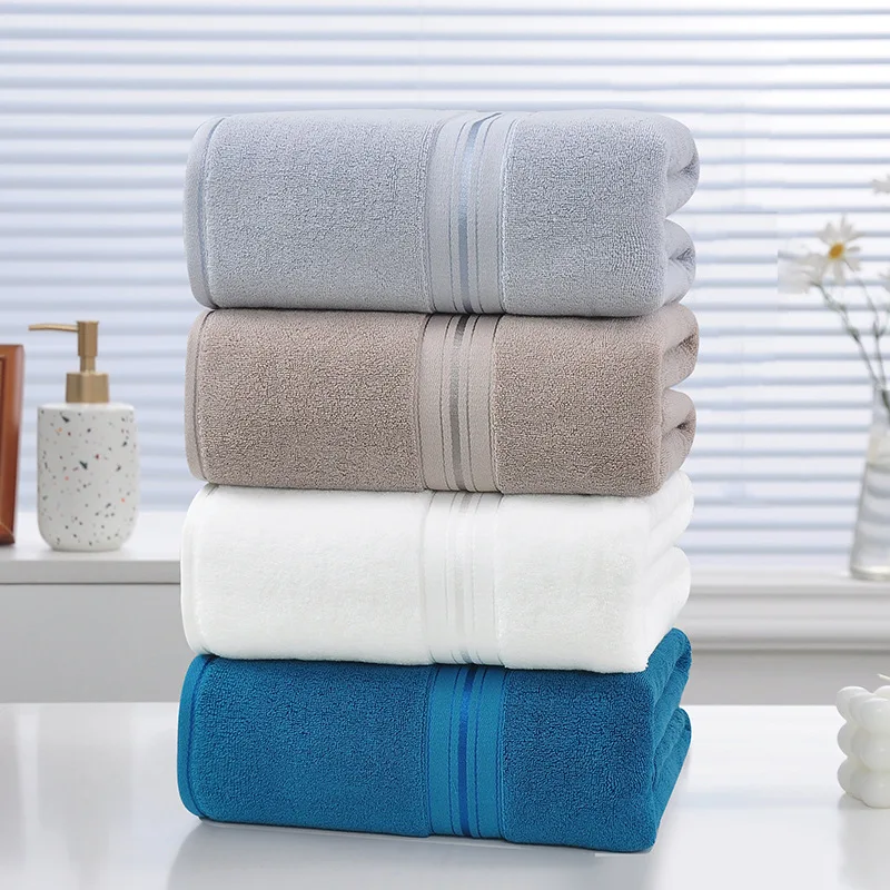100x200cm Cotton Large Size Bath Towel for Adults High absorbent Shower Towels Home Bathroom Hotel Spa and beauty salon towels 3
