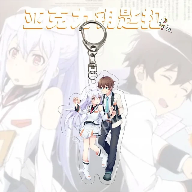 Anime PLASTIC MEMORIES Action Figure Cosplay Toys Mizugaki Tsukasa Isla  Acrylic Figures Stand Model Dolls 15cm