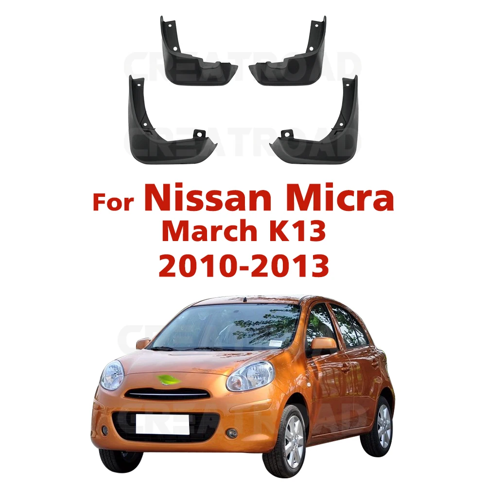 Für Nissan Micra / März K13 Kotflügel Kotflügel Schmutzfänger Schutz Spritzschutz Kotflügel Autozubehör