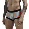 New SEOBEAN Mens Underwear Cotton Male Boxers Sexy U Convex Pouch Low Waist Boxer Shorts Intimates Man Underpants Brand Lingerie 3