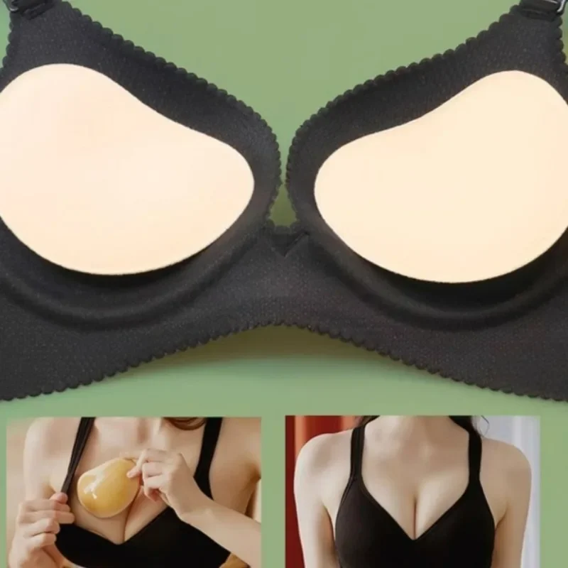 Push Up Bra Padding Women Chest Pad Elastic Bra Inserts Bikini Breast Enhancers Lingerie Nipple Cover bra pads inserts,bra insert pads,silicone nipple cover,disposable nipple cover,breast nipple covers,women lingerie