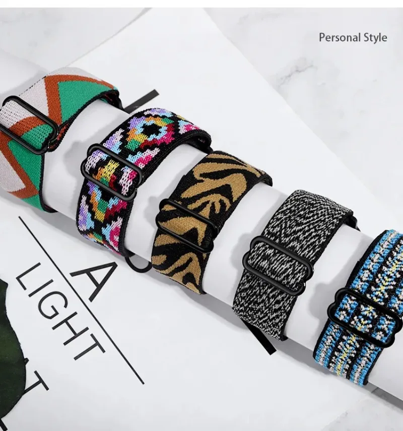 Braided Nylon Adjustable Wristband Bracelet