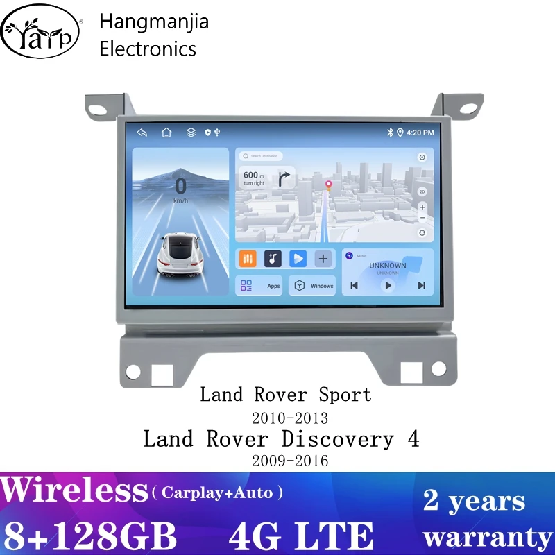 Android13 para Land Rover Discovery 4 LR4 Spotr 2009 - 2016 Radio de coche WiFi Android Auto navegación GPS reproductor Multimedia CarPlay 1