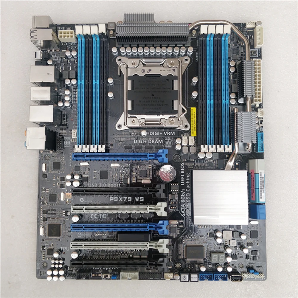 For ASUS Workstation Motherboard Support i7 X79 LGA 2011 DDR3
