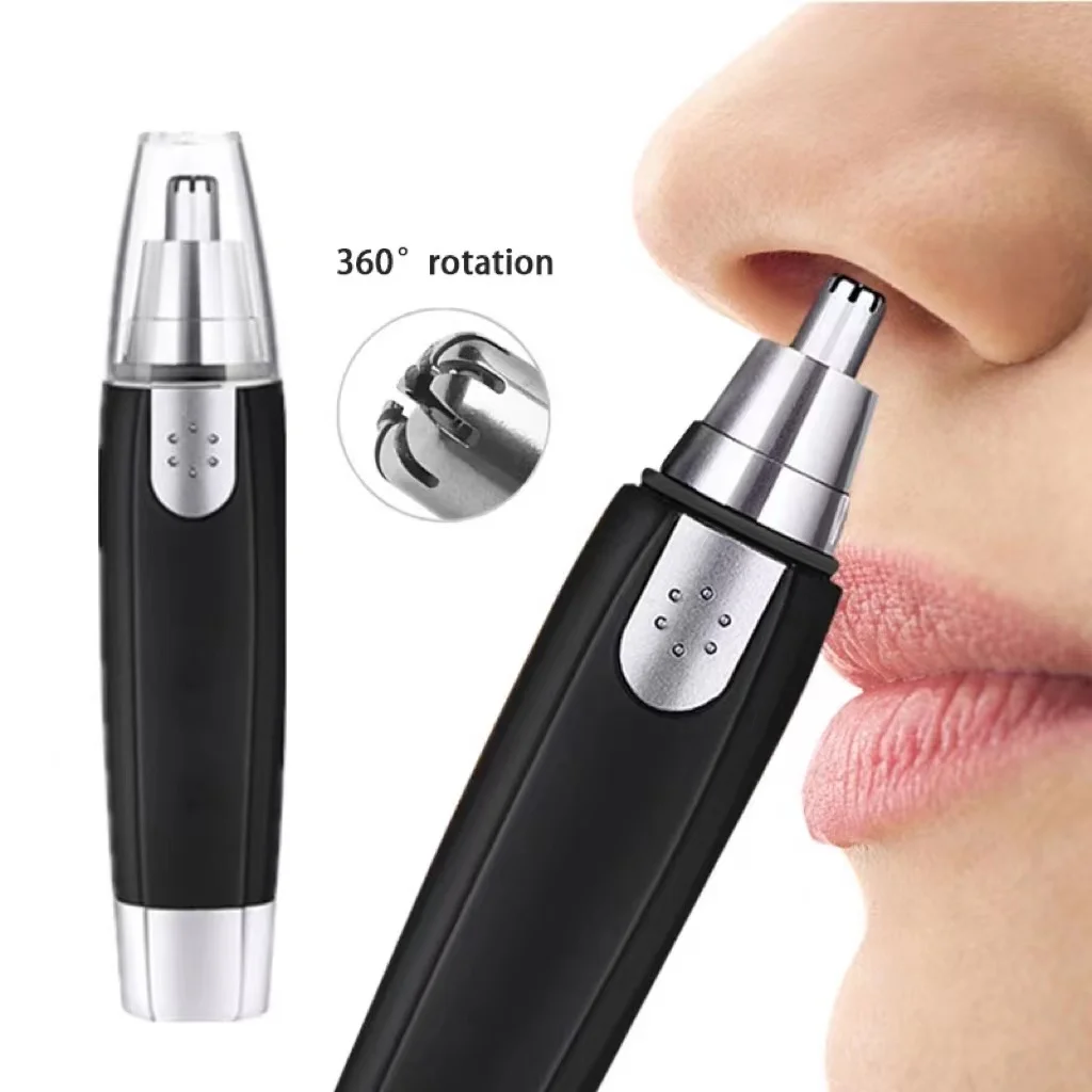 Electric Ear Nose Trimmer Eyebrow Shaver Nose Hair Trimmer Nose Hair Scissors Shaving Hair Removal Tool For Men and Women 2