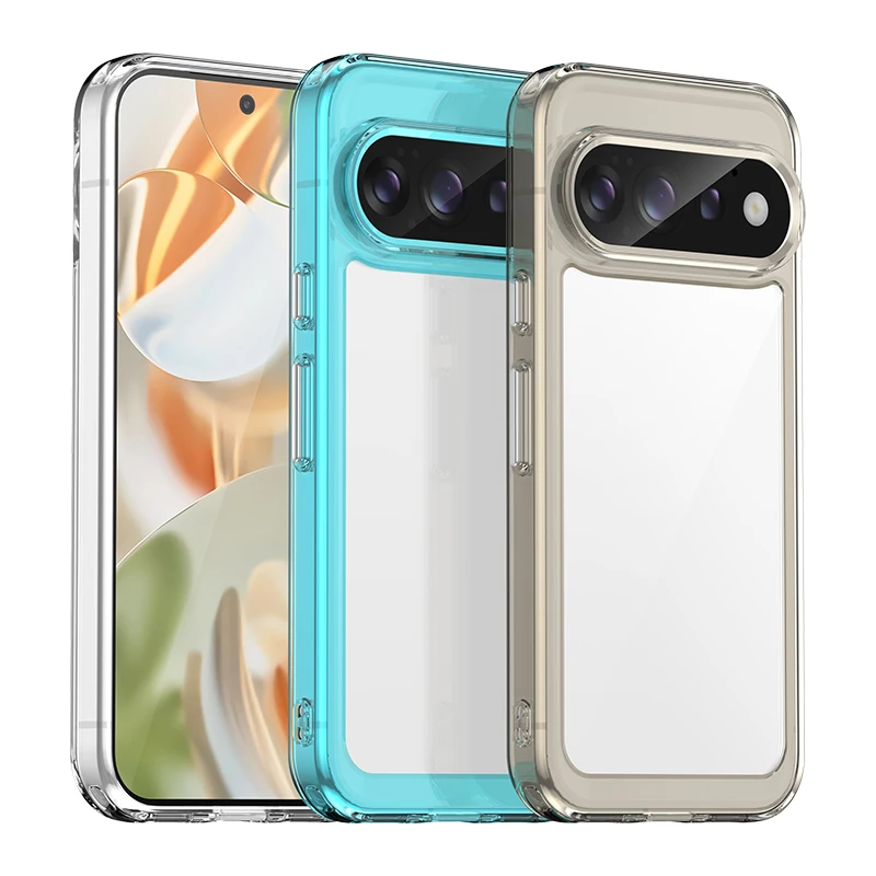 Transparent Colorful TPU Protective Case Cover