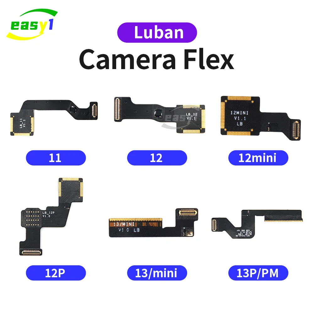 

Luban Rear Camera Flex Cable for IPhone X-14 Pro Max Camera Repair Tools Solve Pop-up Window Problem