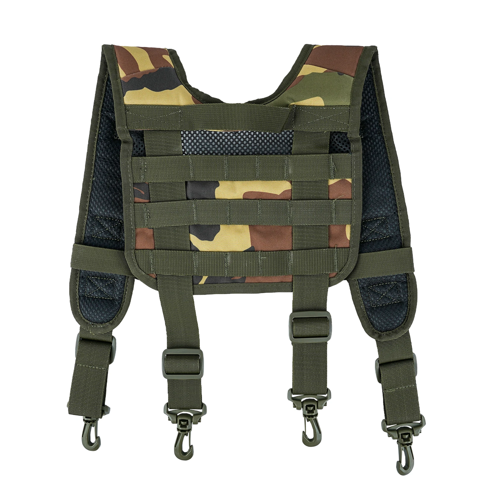 Motoughタクティカルアウトドアhハーネスデューティベルトサスペンダー