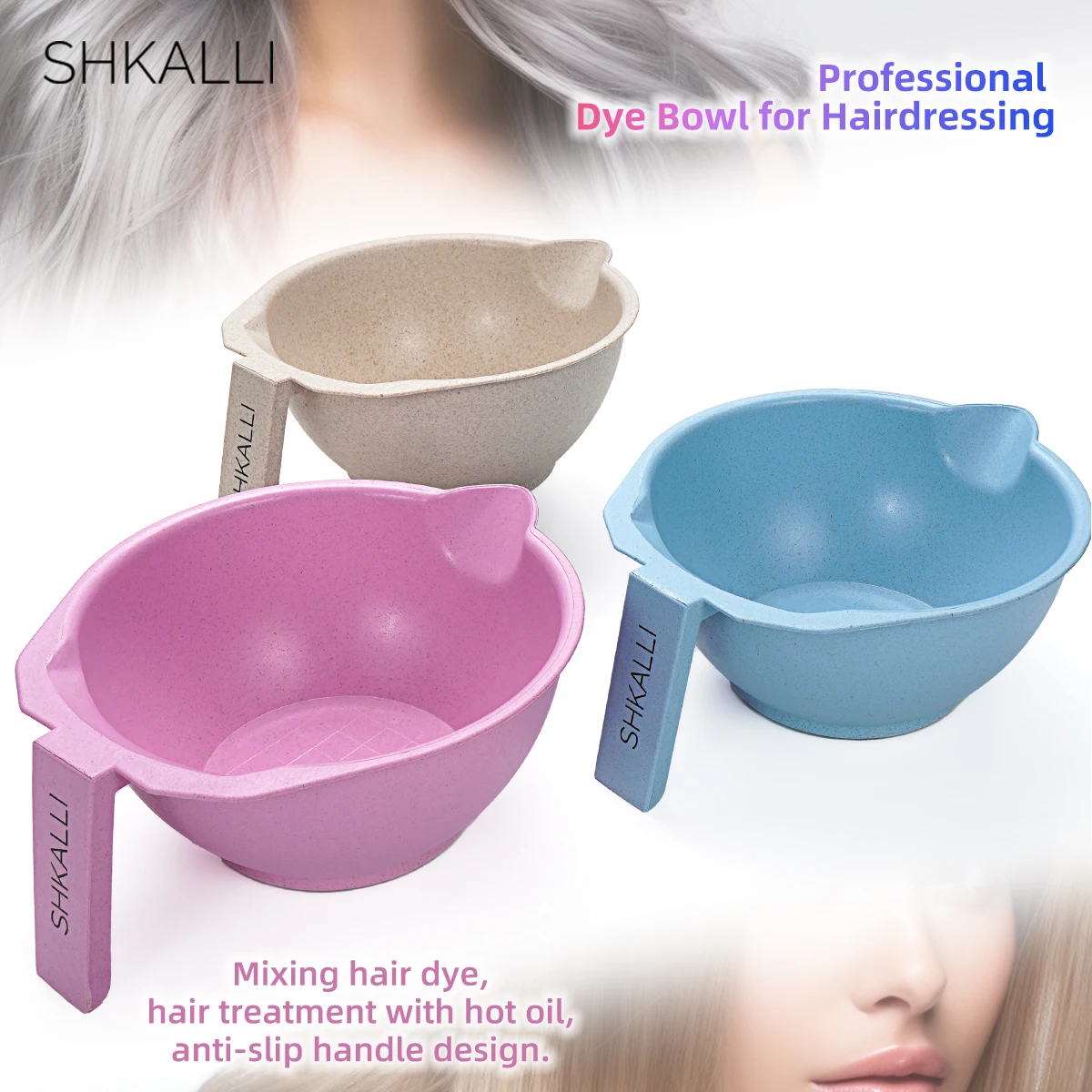 Professional Balayage Hair Colour Kit with Brush Set, Dye Bowl - Ideal Hairdressing Design & Styling Tools for Stylists 3