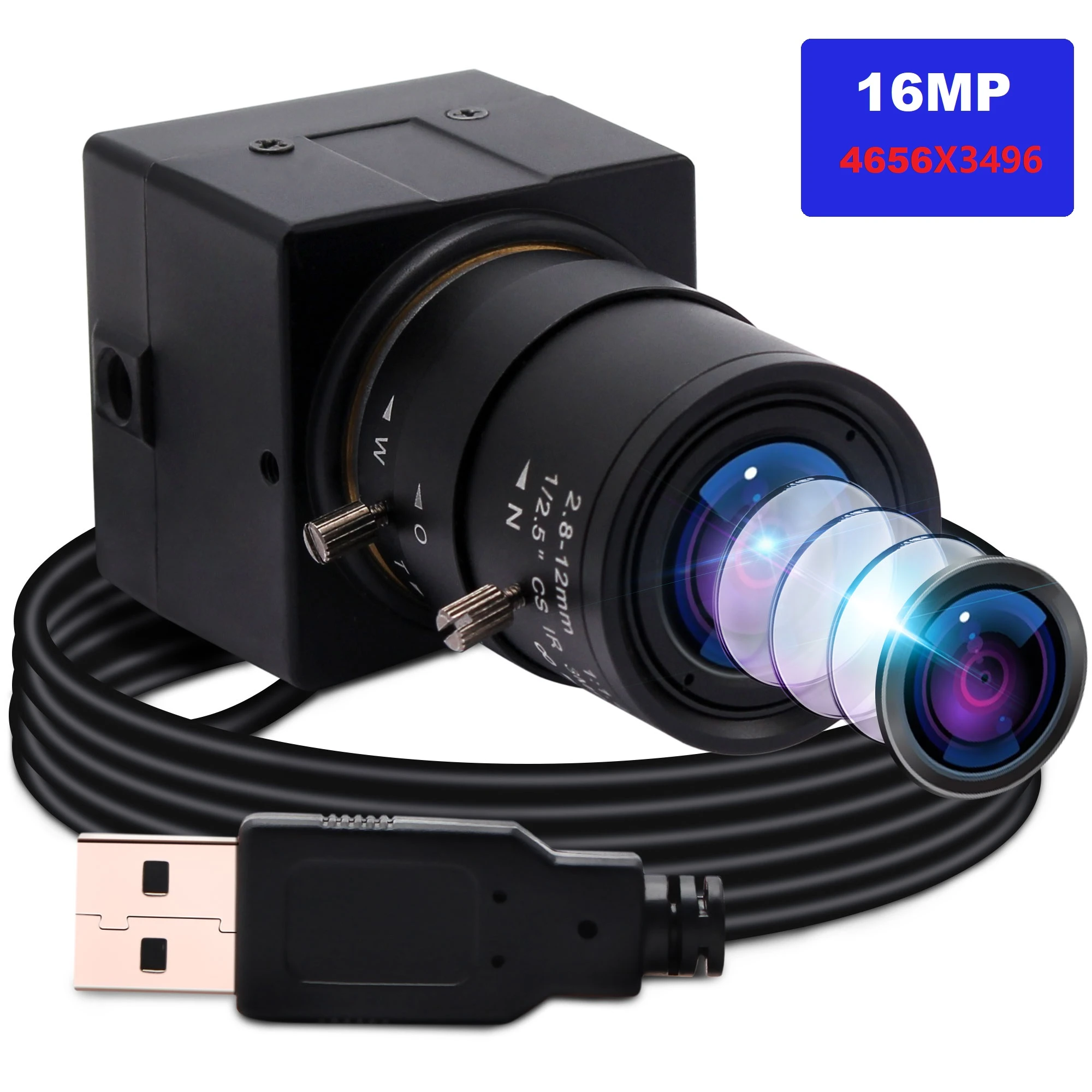 16MP USB cam with 4656X3496 Ultra HD IMX298 Sensor USB Camera OTG