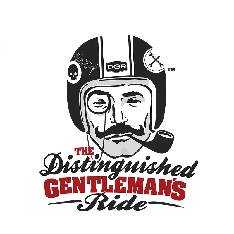 Newly Designed Car Distinguished Gentleman Ride Styling Decal Helmet ...