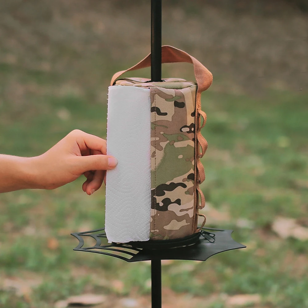 Camping Paper Box Kitchen Paper Storage Bag Hangable Drawer Middle Perforated Towel Kitchen Tissue Box