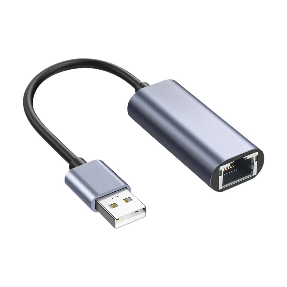 RTL8153/ RTL8152B Chips USB Ethernet Adapter USB/Type-c to RJ45 Wired Network Card 100/1000Mbps for Windows PC image 1