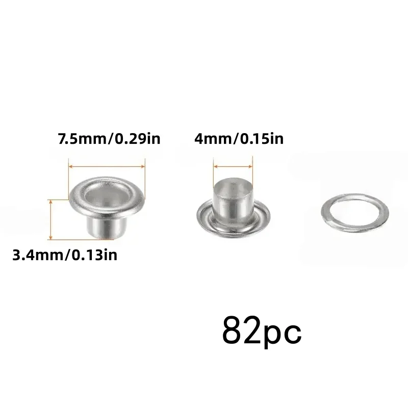 82세트 4mm 아일렛 키트, 랜턴 장, 설치가 간편함
