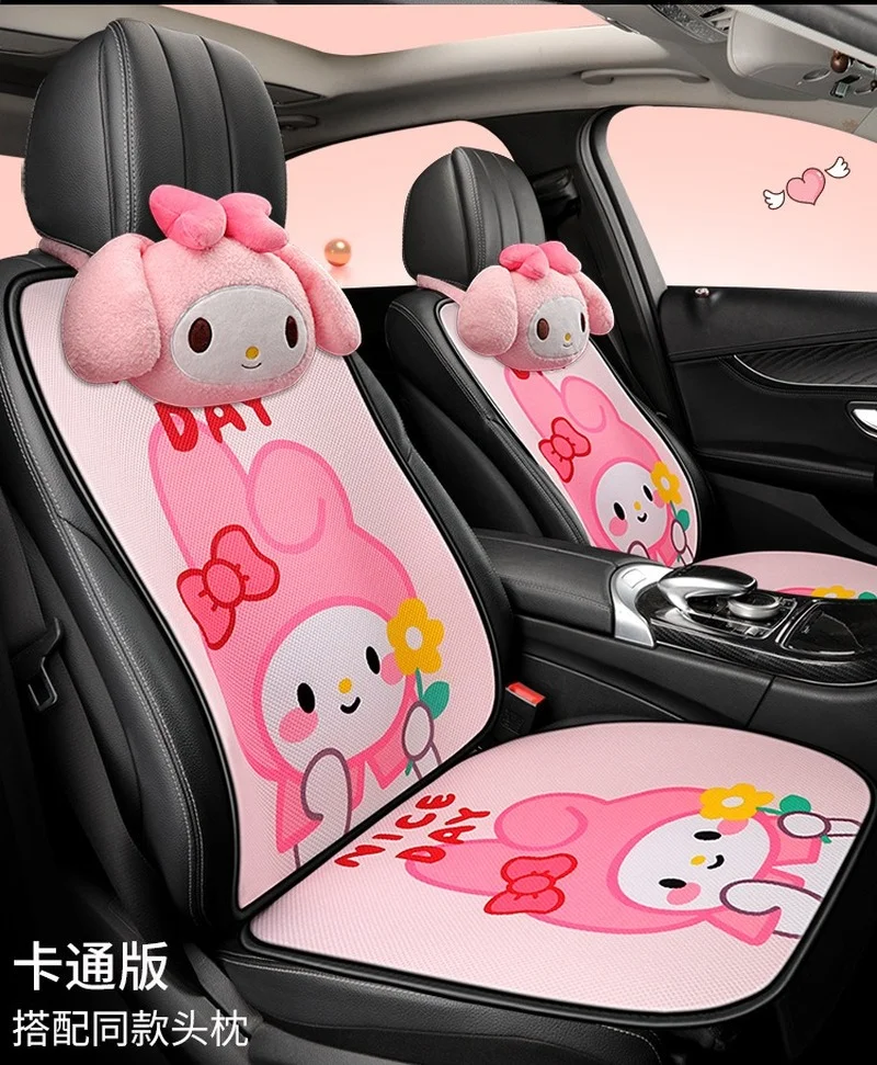 Kawaii Sanrioes Anime Cinnamoroll My Melody Cartoon Car Door Decoration