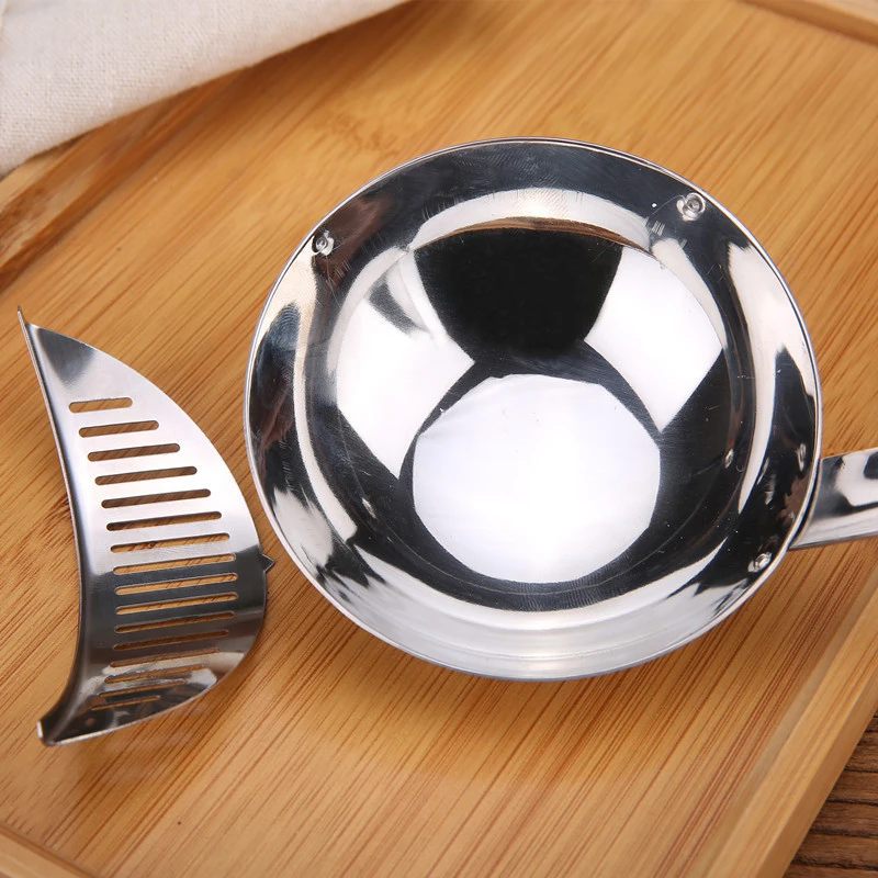 Stainless Steel Removable Hot Pot Soup Spoon Kitchenware Utensils Kitchen Items Cooking Accessories Smart Gadget for Kitchen