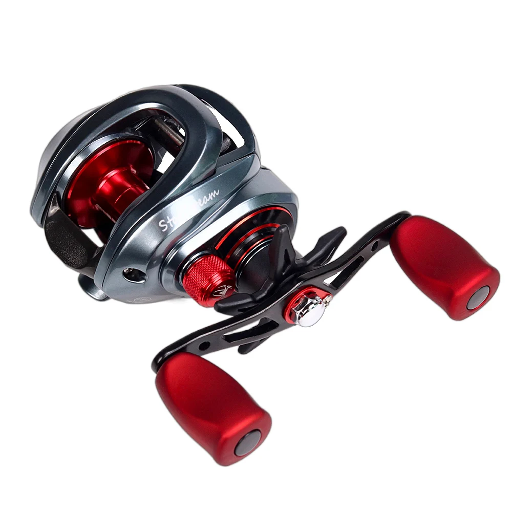 

JOF Baitcasting Reel Left Right Hand 8KG Max Drag SS200 Gear Ratio 7.3:1 High Speed Saltwater Freshwater Casting Wheel