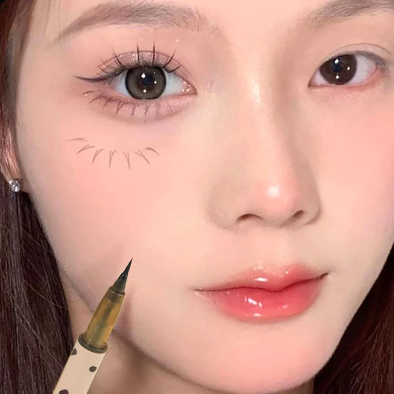 Liquid Eyeliner Eyeshadow Stick Lying Silkworm Pencil Grey Brown Lasting Waterproof Ultra-fine Eyelash Pen Cosmetic Makeup Tools liquid eyeliner eyeshadow stick eyeshadow pencil eyeshadow pen eyeliner pencil makeup pen eyeshadow eyeliner liquid eyeshadow