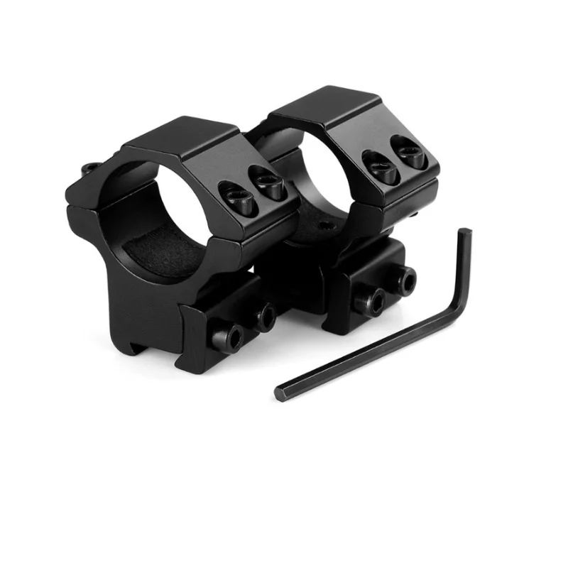 2pcs/Pair Scope Ring Mount 11mm Dovetail Rail Low Profile 25.4mm 1