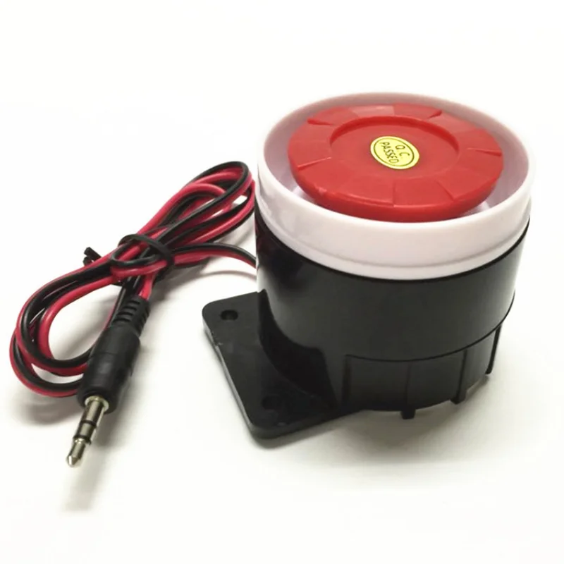 Siren alarm piezoelectric buzzer high decibel wired 12v 24V 220V