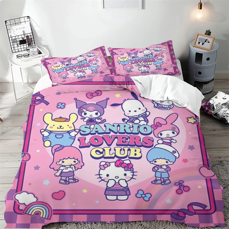 

Комплект постельного белья «Хелло Китти» из мультфильма «Аниме»