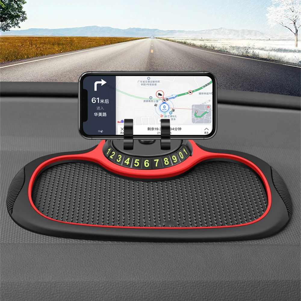 Multi-Functional Car Anti-Slip Mat Auto Phone Holder Non Slip Sticky Anti  Slide Dash Phone Mount Silicone Dashboard Car Pad Mat - AliExpress