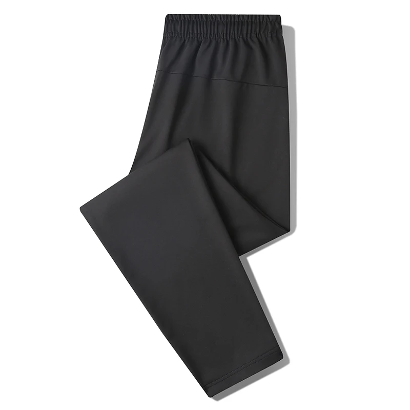 Spring Summer Men's Trousers Loose Drawstring Elastic Breathable Daily Casual All-match Plus Size Sports Pants Sweatpants