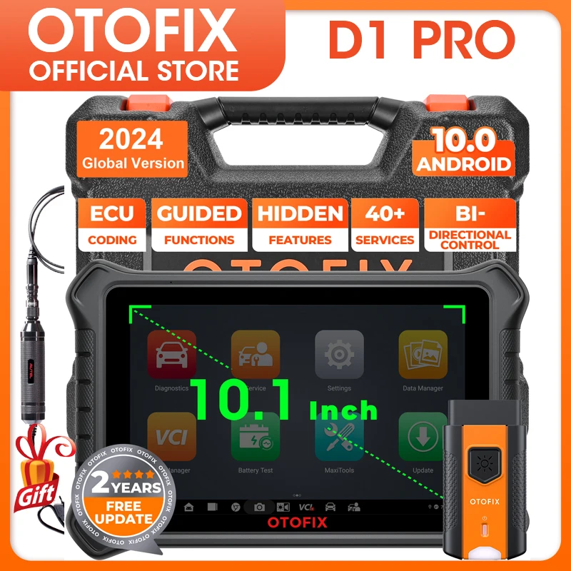 Otofix D1 Pro Scanner Diagnostico Codifica Ecu Controllo Bidirezionale Strumenti Diagnostici Bluetooth 2 Anni Spedizione Gratuita Scanner Obd2