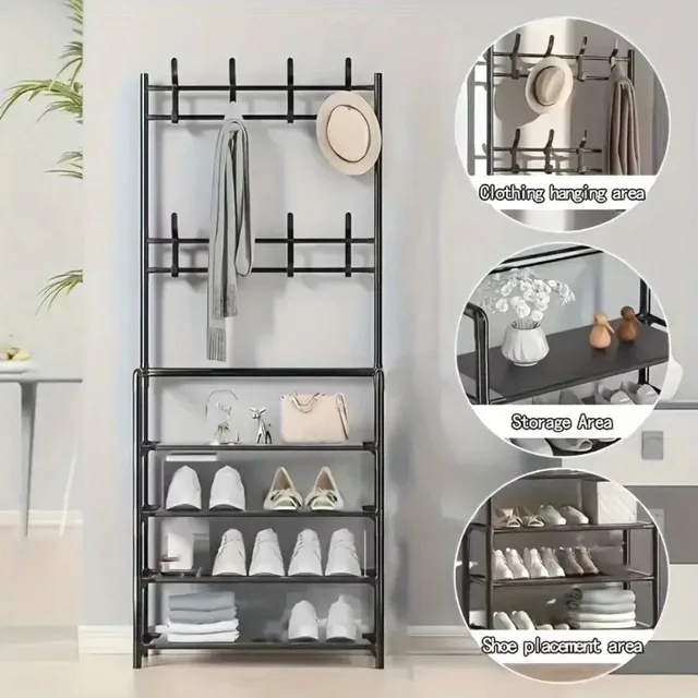 Shoe & Clothes Multi-Layer Rack 3