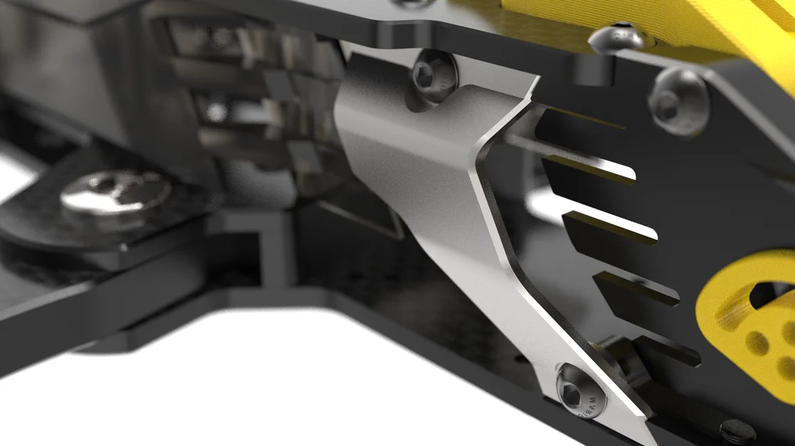 SpeedyBee Mario Fold 8 Inch Long Range FPV Frame, Folding Carbon Fiber Frame for