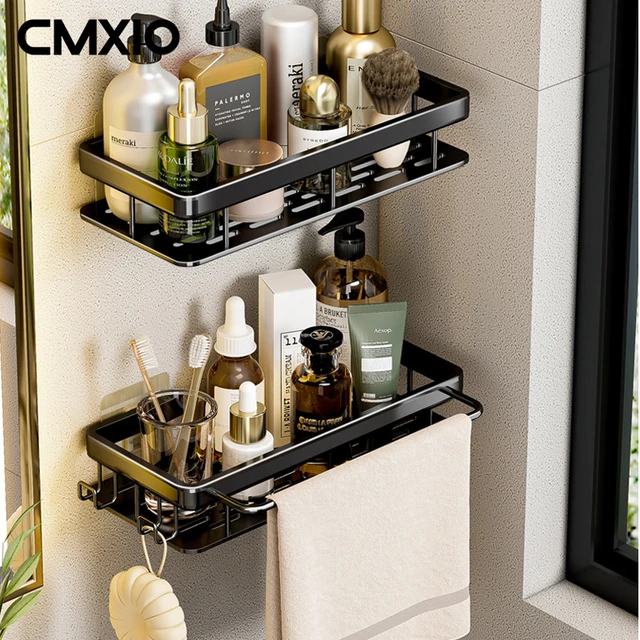 Wall Bathroom Hanging Shower Shelves Mount Basket Shelf Shower Storage Rack  Holder WC Shampoo Organizer Bathroom Accessories - AliExpress