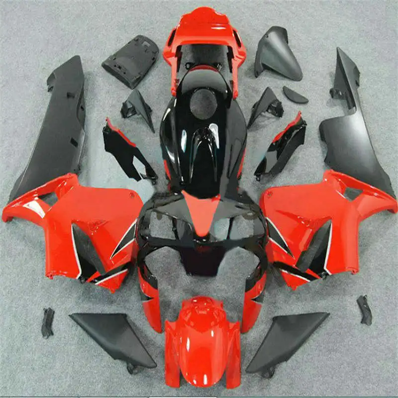 

Nn-orange red black fairing kits for CBR600RR 03 04 F5 CBR 600RR 03-04 CBR600 RR 2003 2004 fairings for black white orange