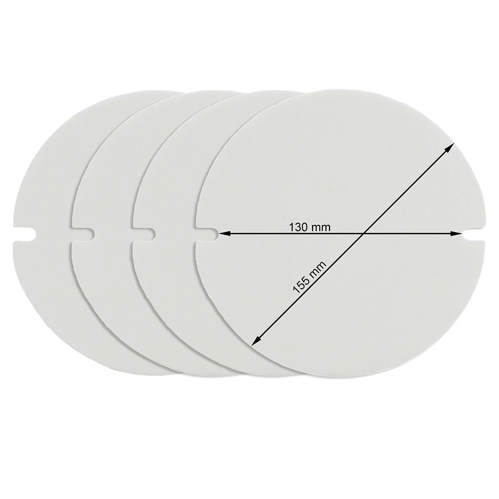 2/4PCS 125/155MM Stove Door Glass Seals Fireplace Accessories For 120-200mm Pipe Heat Resistant Up To 1200&deg;C